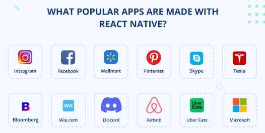 apps build with react native 