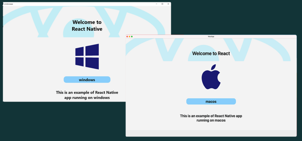react native desktop, react native macos